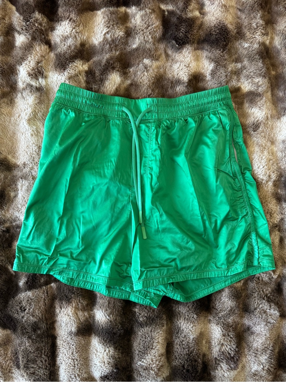 lululemon athletica Men's Green Athletic Shorts